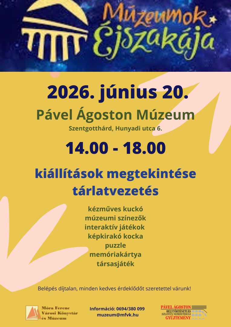 Múzeumok Éjszakája 2026.