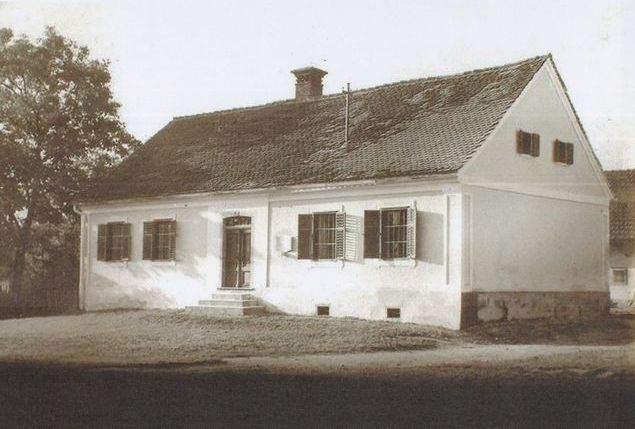 Pável Ágoston szülőháza egykor